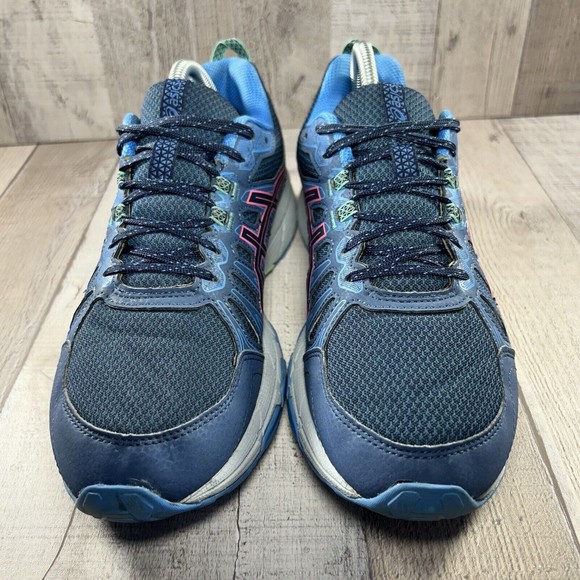 Asics GEL-Venture 7 Peacoat Women's Running Shoes Blue Pink Size 10 1012A476 - Picture 3 of 16
